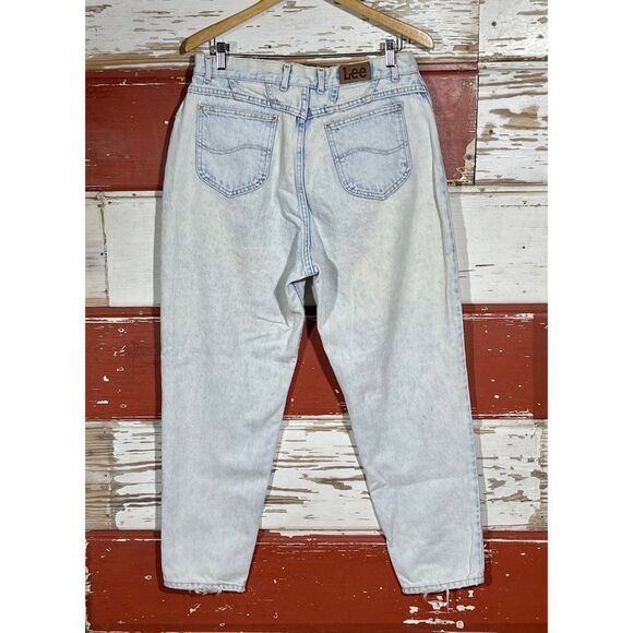 33w VTG USA 80s Lee tapered leg jeans - Picture 3 of 13